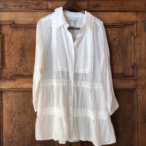 Soft Surroundings Pleated Tunic / Top